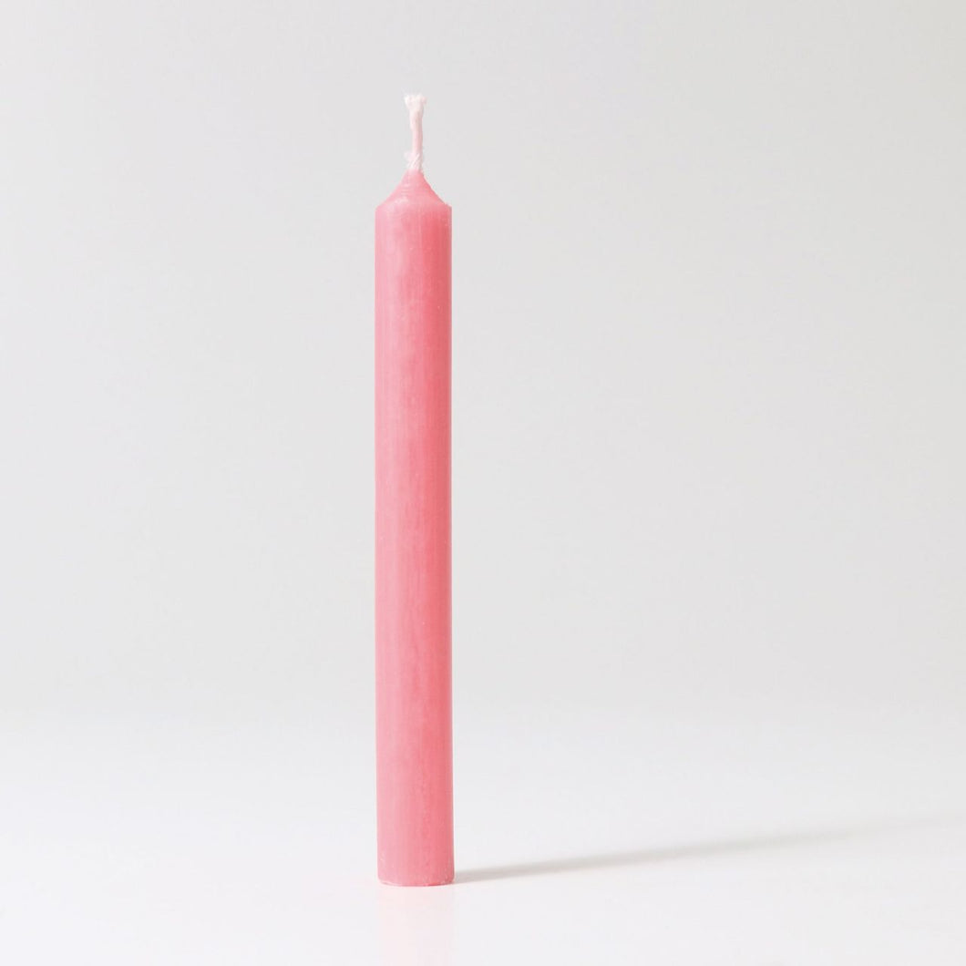 Pink Beeswax Candles