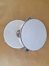 Load image into Gallery viewer, Large Tambourine with Drum
