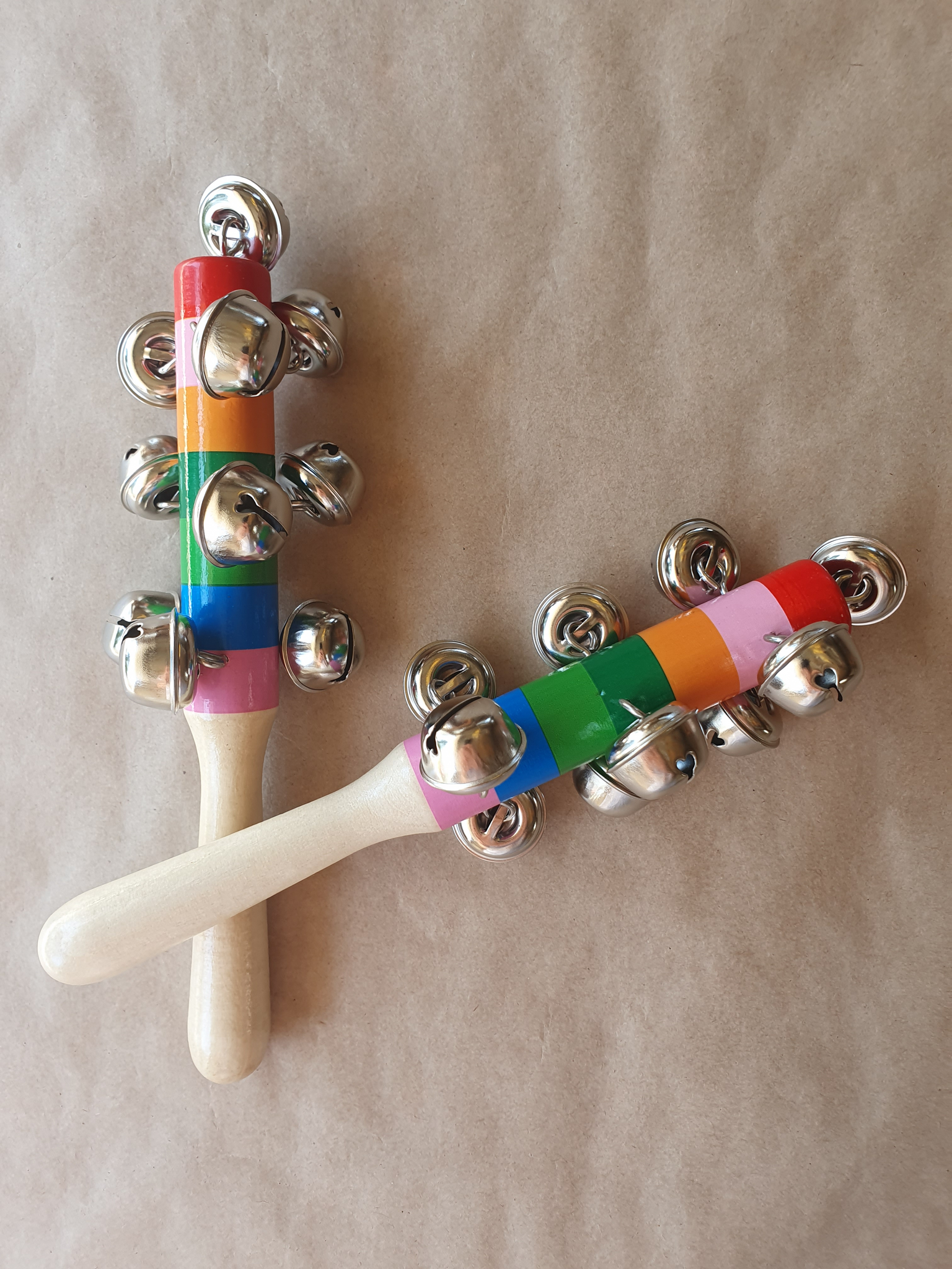 Wooden bell rattle hotsell