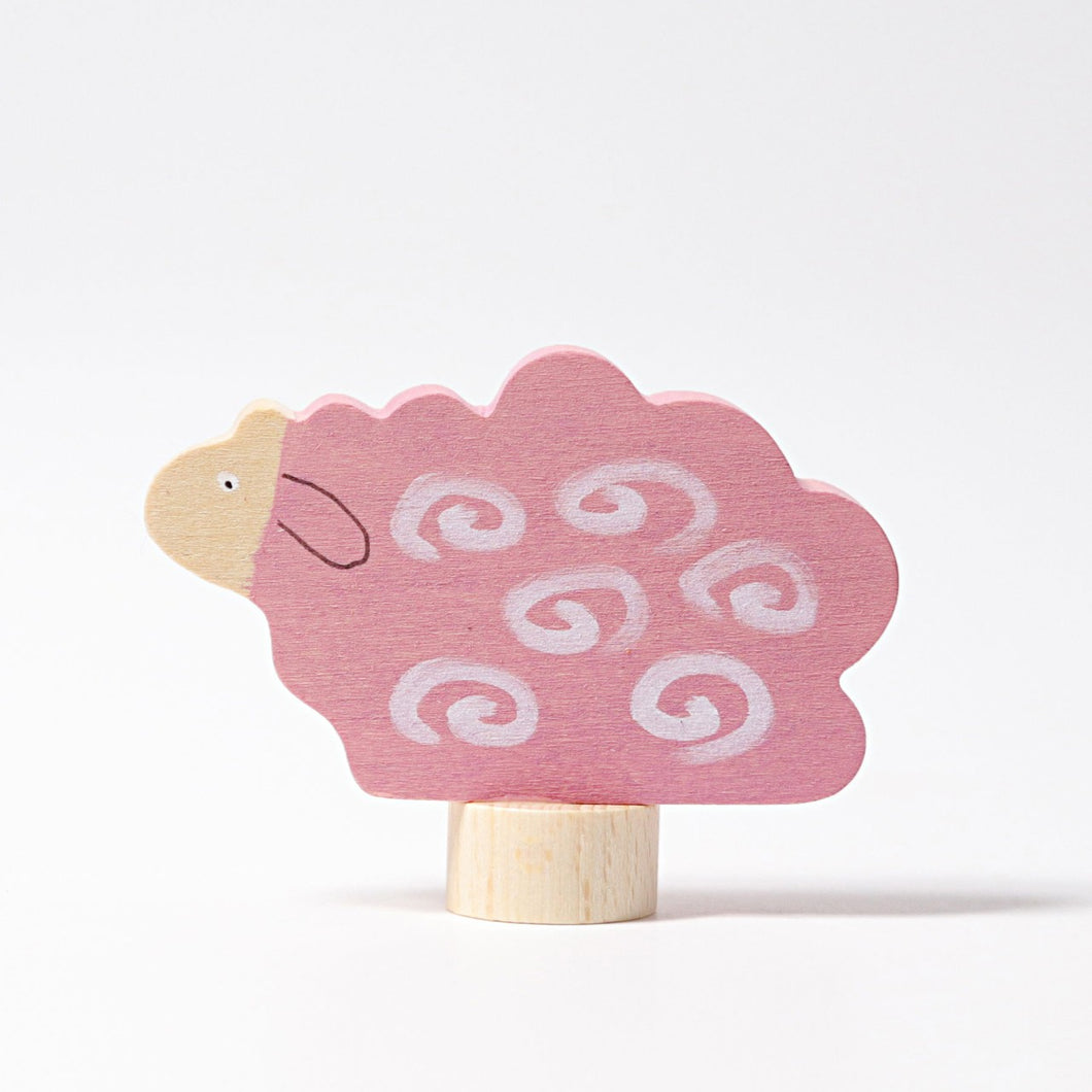 Decorative Figure Pink Sheep